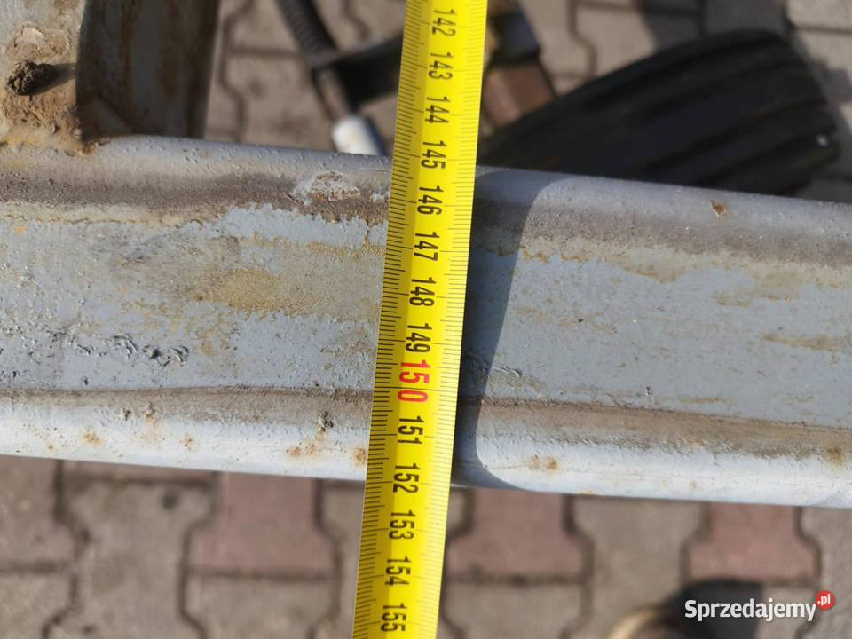 Przyczepa na obrotnicy do sadu stajni opony wielkopolskie Strzyżew