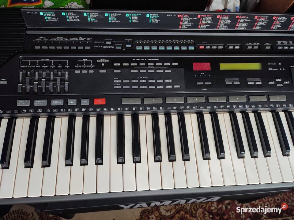 keyboard Yamaha PSR6700 uszkodzony Yamaha Myszków