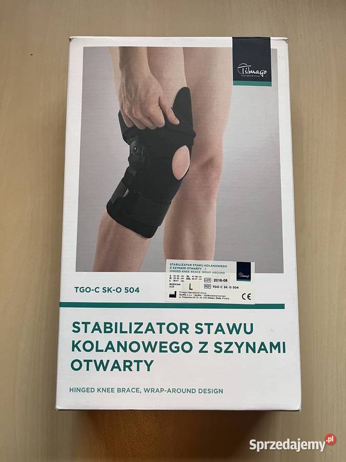 orteza kolano rozmiar L stabilizator stawu wielkopolskie Sierosław