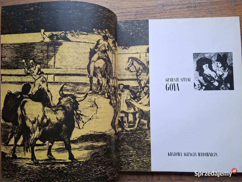 Geniusze sztuki Goya KAW Mapy i przewodniki Kraków