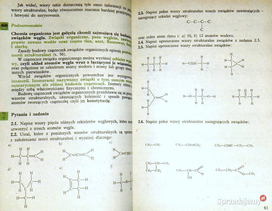 Chemia 2 Witold Danikiewicz Krzysztof M Pazdro Chełm sprzedam