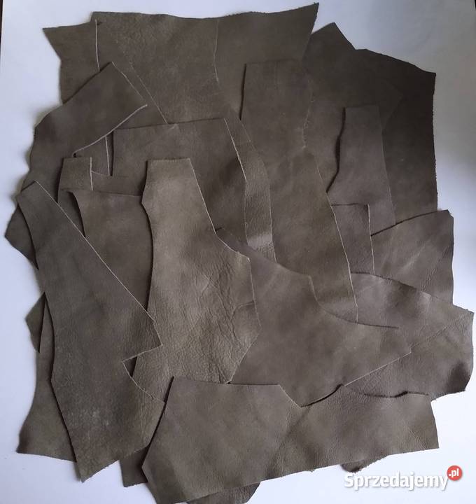 Skóra 610 g Licowa Galanteryjna Włoska Zielony pomorskie Gdańsk