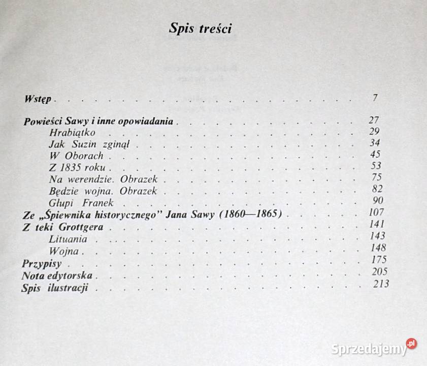 Z teki Grottgera Maria Konopnicka Chełm sprzedam