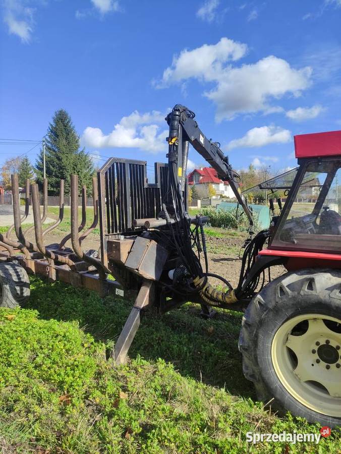 Przyczepa leśna zrywkowa MORE MASKINER 12 Łagów