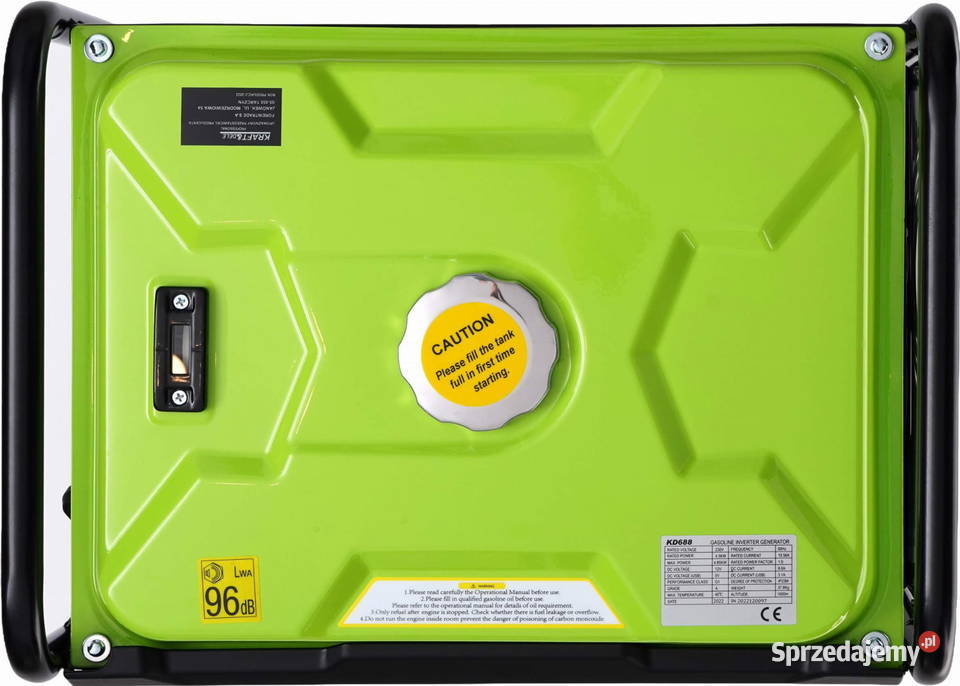 Agregat prądotwórczy inwertorowy 45kW 485kW