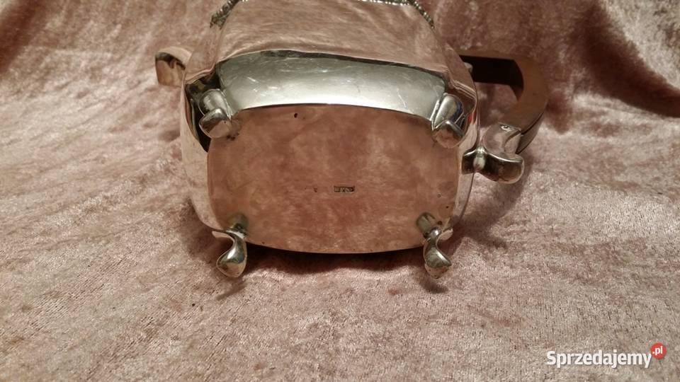 Czajnik stary angielski posrebrzany Art Deco Kraków