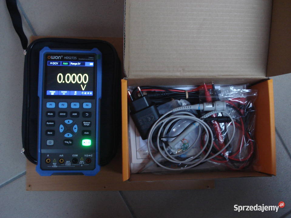 Oscyloskop multimetr generator Owon HDS272S
