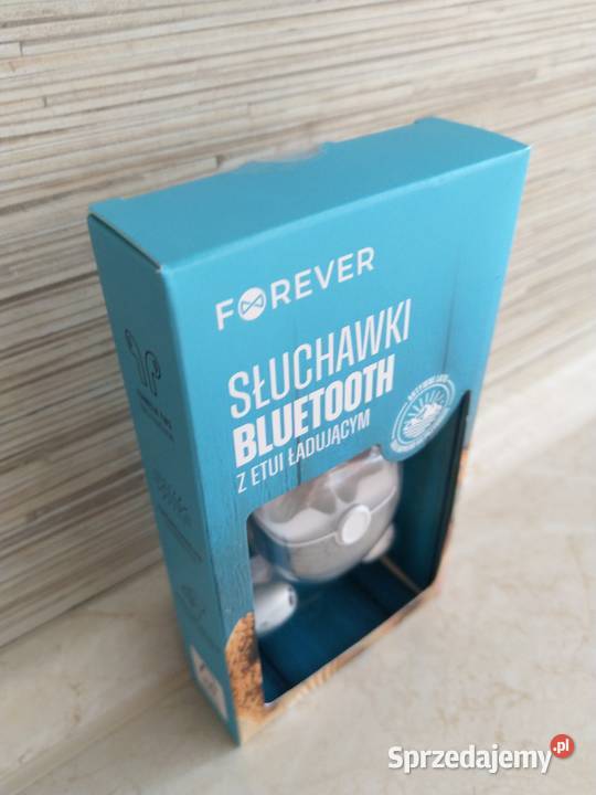 OKAZJA Słuchawki bezprzewodowe Bluetooth z etui