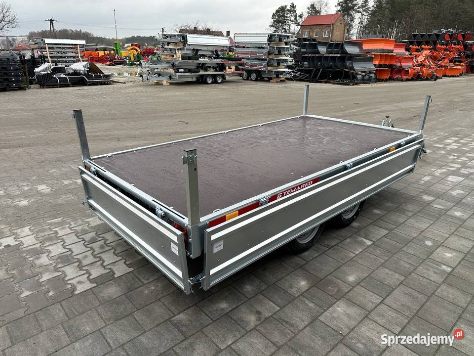 Przyczepka Samochodowa Temared Transporter 30152 burtowe mazowieckie Warszawa