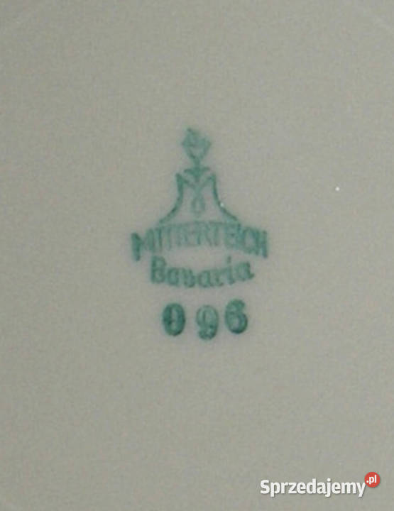 talerz vintage deserowy kolekcjonerski