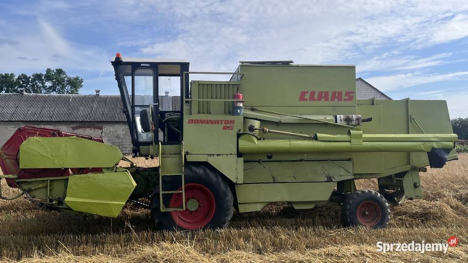 Claas Dominator 85 gotowy do żniw Claas Stara Błotnica