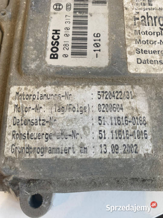 Fendt 930 sterownik moduł silnika Bosch Jastrzębniki