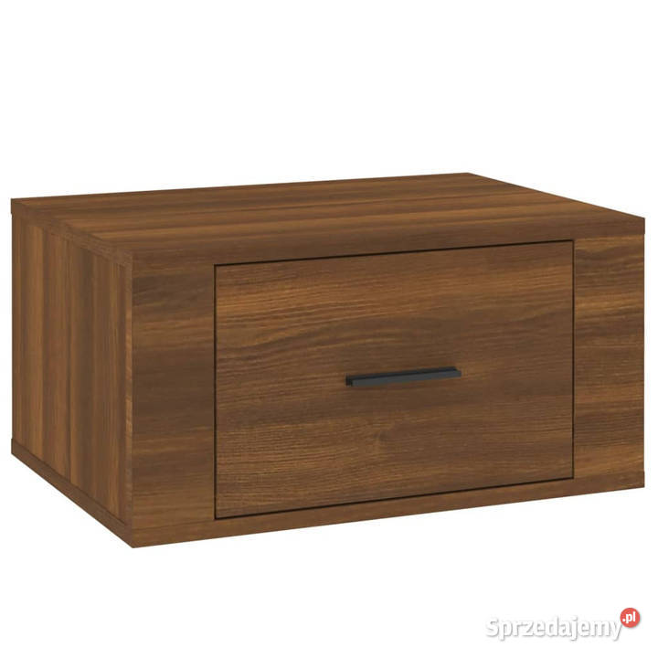 Wisząca szafka nocna brązowy dąb 50x36x25 Warszawa