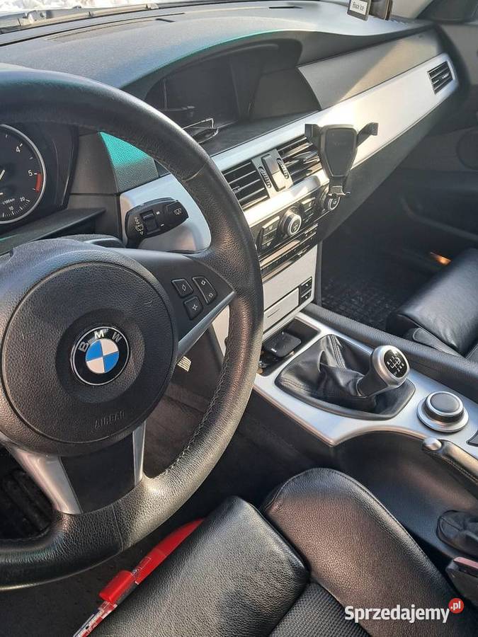 Bmw e60 520d 2007r 177 przebieg 290 Trzebinia
