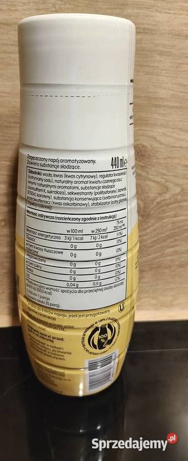 Syrop sodastream elderfliwer 440ml Wołomin