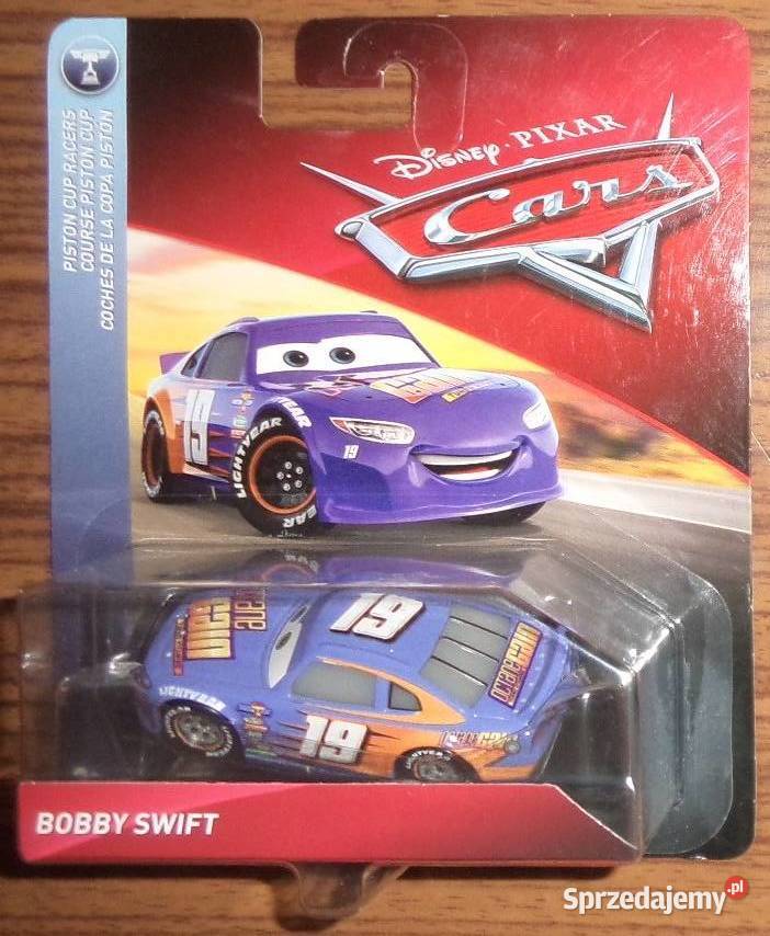 resoraki Disney Pixar Auta Cars 3 bobby swift Rzeszów