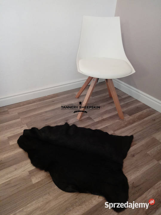 Skóra z Kozy Czarna Skóry Kozie Naturalne