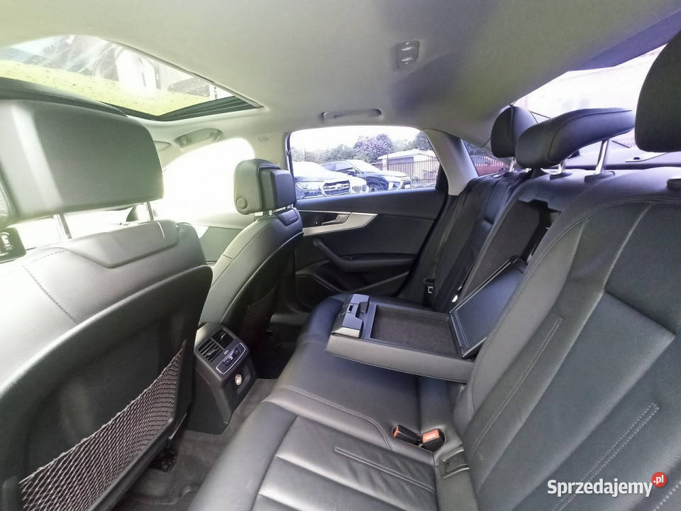 Audi A4 250 quattro bogata B9 2015 czarny Rzeszów