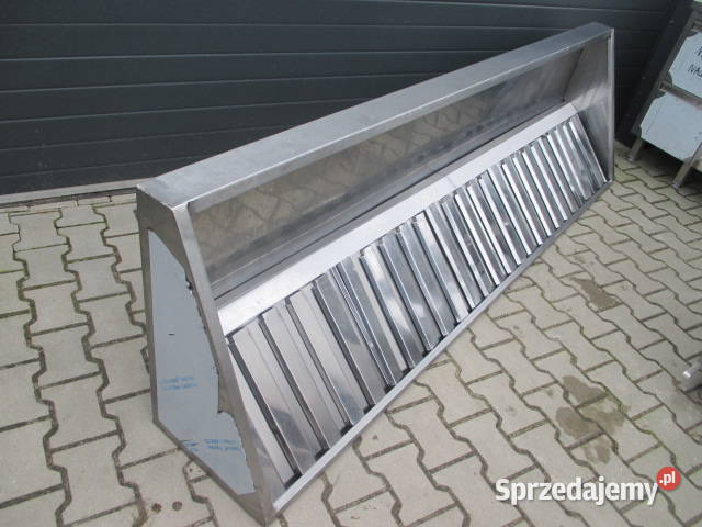 OKAP GASTRONOMICZNY SKOŚNY Z FILTRAMI 2507040