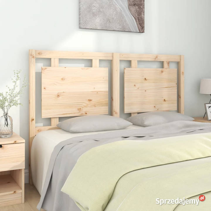 Wezgłowie łóżka 1455x4x100 lite drewno sosnowe Warszawa