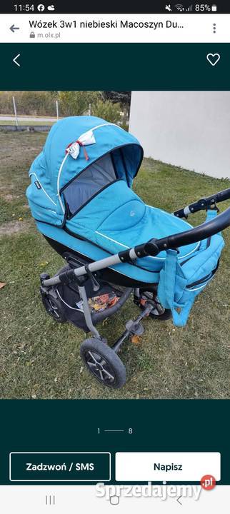 Wózek 3w1 Macoszyn Duży