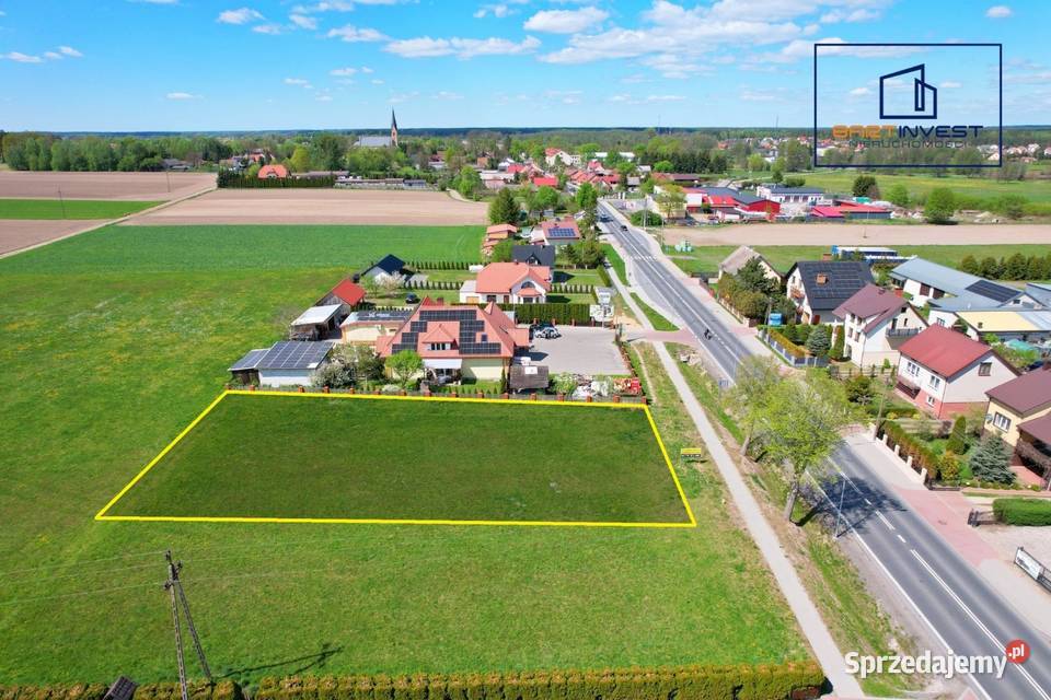 Działka budowlana 1256 m trasie mazurskiej MPZP Sprzedaż sprzedam