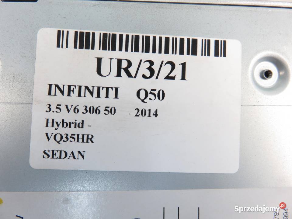 RADIO INFINITI Q50 283304GN0A