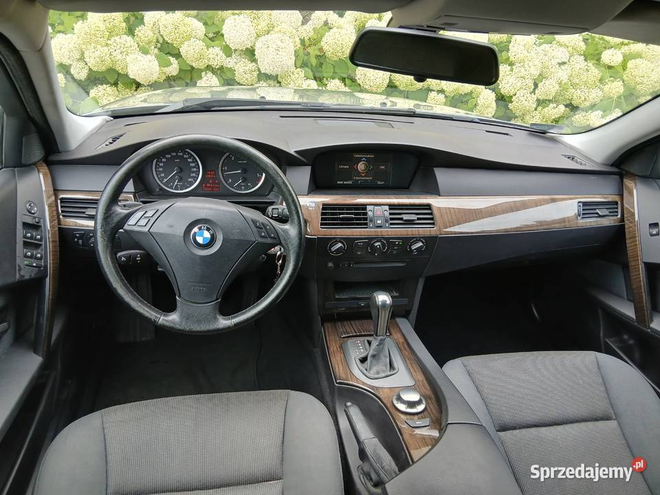 BMW 525D E61 177 Automat Przebieg 262 Prywatne relingi dachowe Gliwice