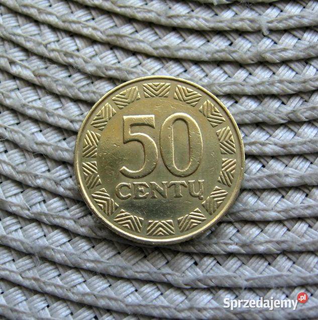 Litwa 50 Cent 2000r Kalisz
