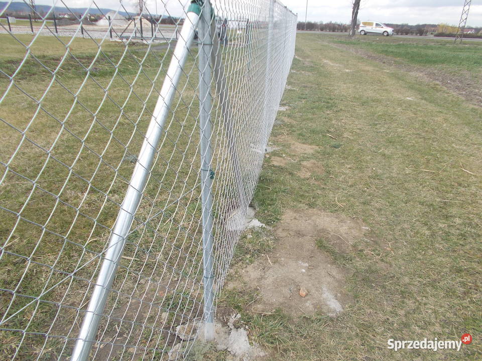 SIATKA ogrodzeniowa ocynk 25mm Kompletne Ostroszowice