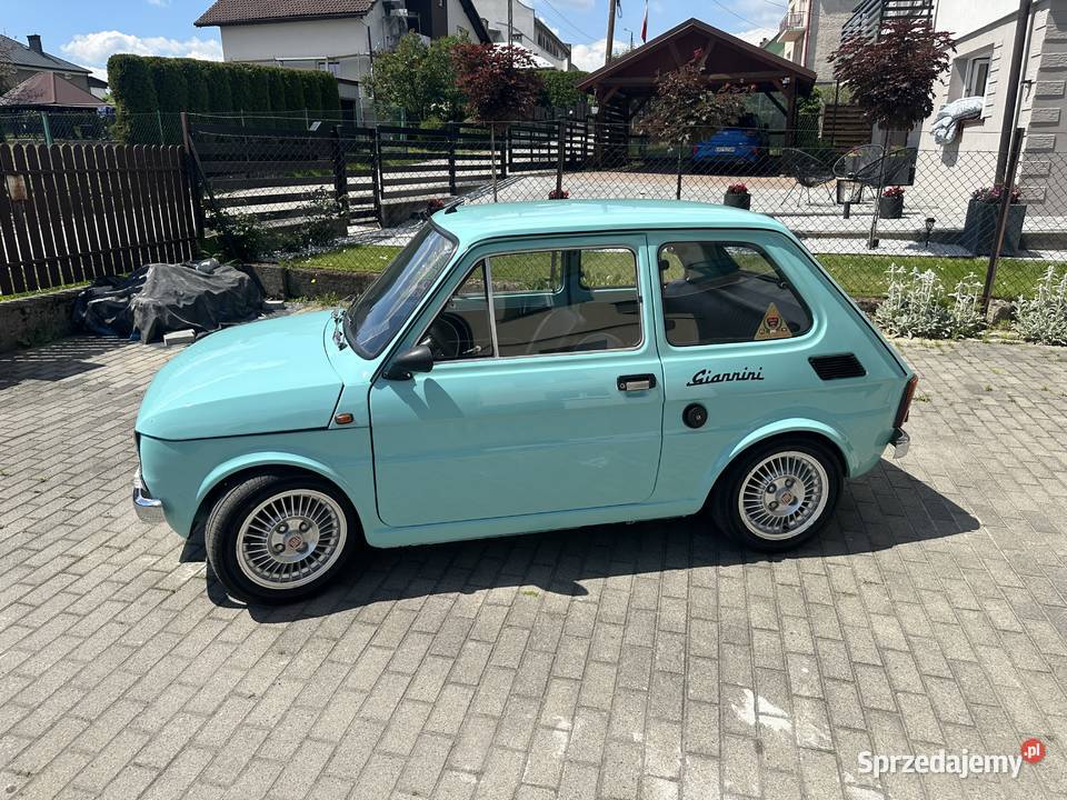 Fiat 126 I seria 1973 Piękny kolor świetny stan