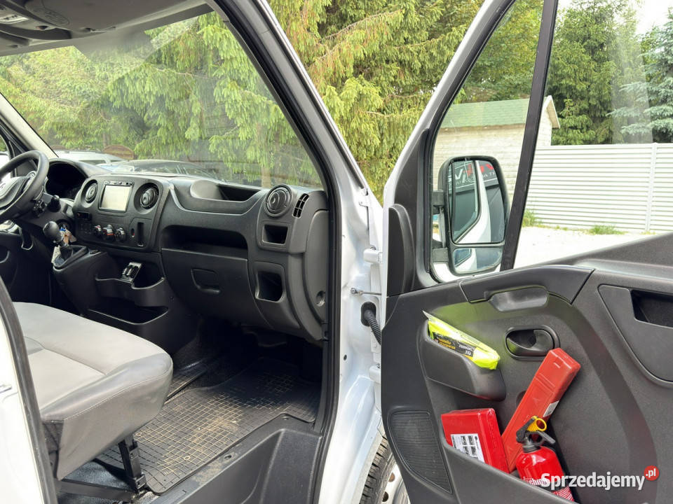Renault Master L3H2 7 osobowy brygadówka doka 40 serwisowany w ASO Renault Warszawa