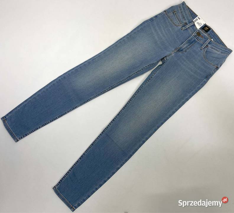 Spodnie damskie Lee Scarlett Light Taos W25 L31 niebieski Kraków