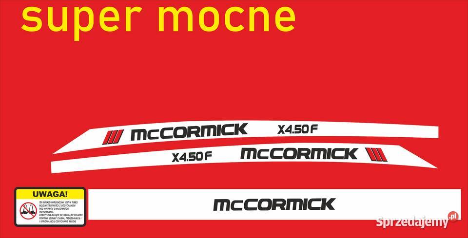 Naklejki Mccormick x450f i inne modele super Bydgoszcz