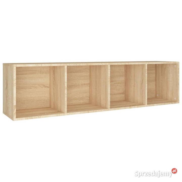 Regał na książkiszafka TV dąb sonoma 36x30x143