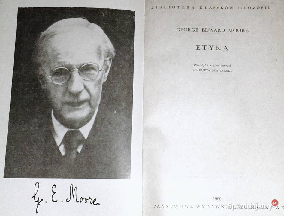 Etyka George Edward Moore Chełm
