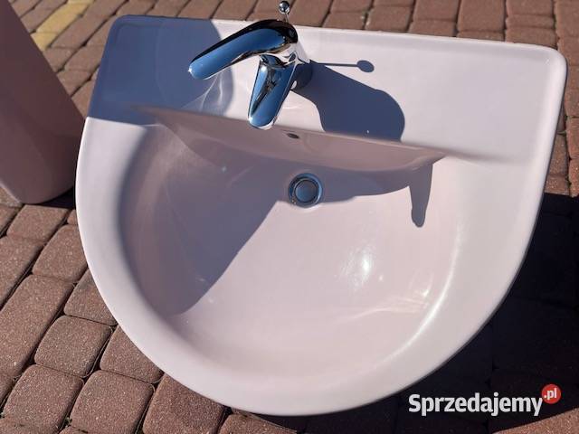Umywalka Roca z postumentem i baterią Kodeń sprzedam