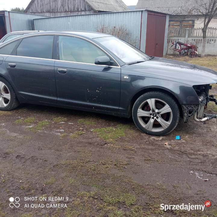 Audi A6 C6 maska błotnik drzwi dach pas przedni Stoczek Łukowski