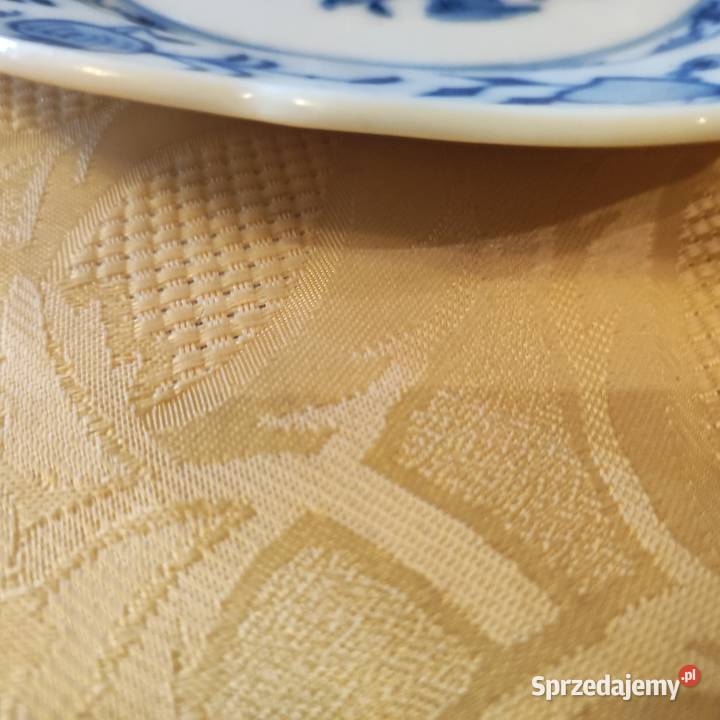 Talerz porcelana Miśnia Teichert wzór cebulowy Wrocław