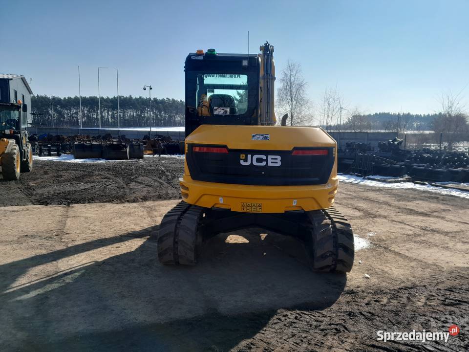JCB 86C2 2021R KOPARKA GĄSIENICOWA 85Z1 8085 CAT Szybkozłącze wielkopolskie Krotoszyn sprzedam