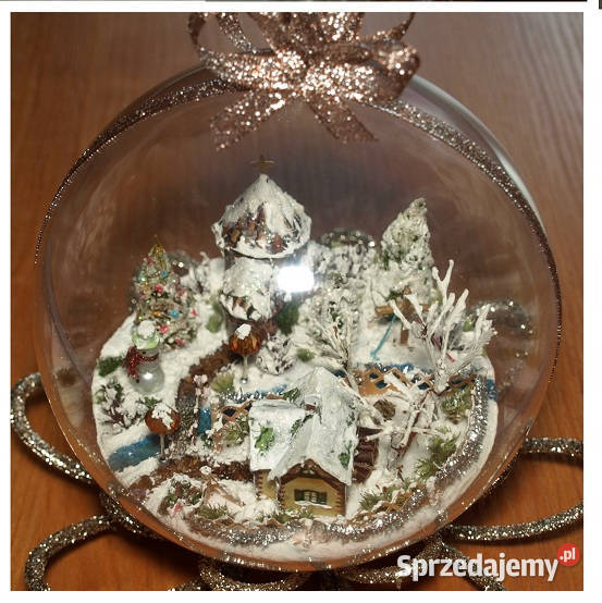 oryginalna bombka ręcznie robiona handmade Żory