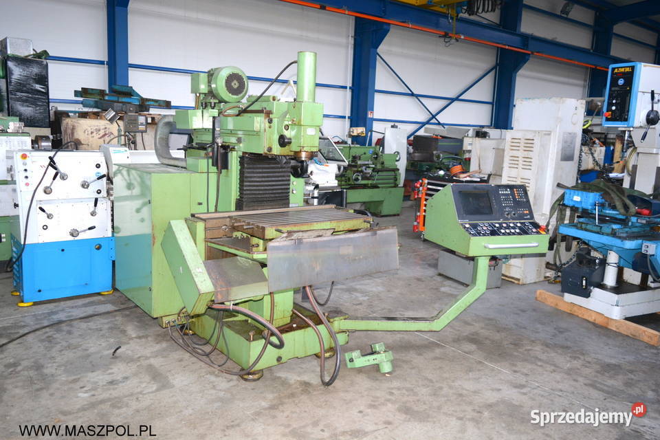 Frezarka CNC AVIA F 40 NA2 wyprodukowana została Głowno