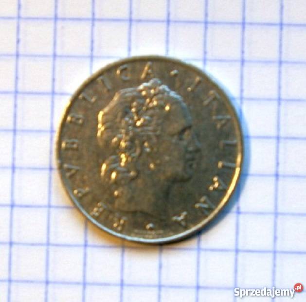 50 LIRÓW 50 LIRE 1961 WŁOCHY Numizmatyka Piszczac sprzedam