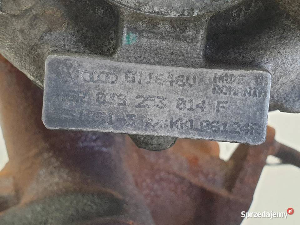 Audi A3 II 8P 19 TDI TURBOSPRĘŻARKA 03G253014F osobowe Janów