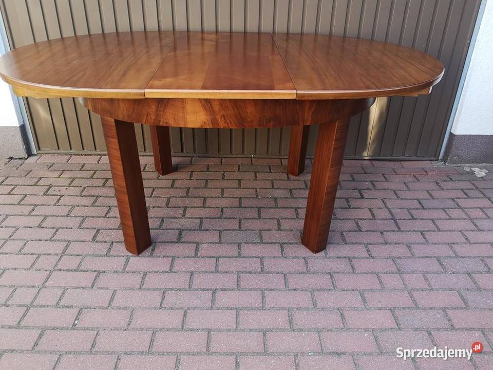 Stół ArtDeco Duży 292 Orzech Antyk Stary