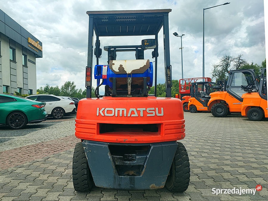 Wózek widłowy Komatsu FG2511 LPG duplex 3 m 2500