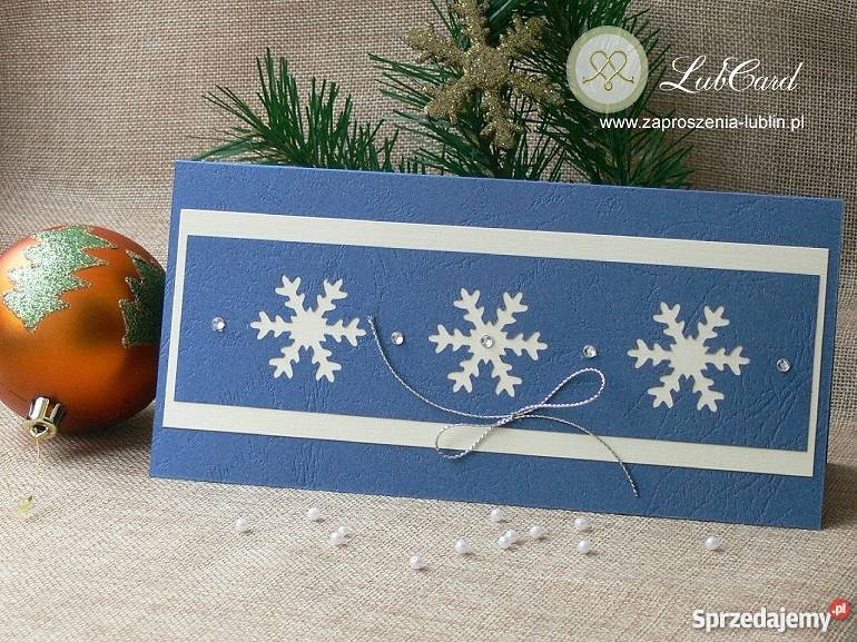 Firmowe biznesowe kartki świąteczne ręcznie lubelskie Lublin