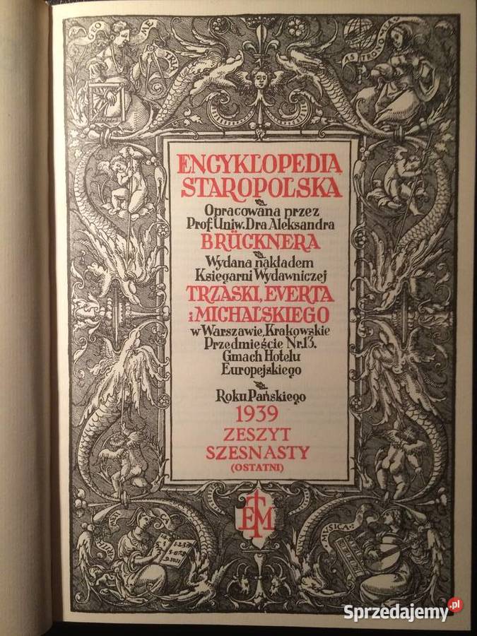 2762 Encyklopedia Staropolska Szczecin