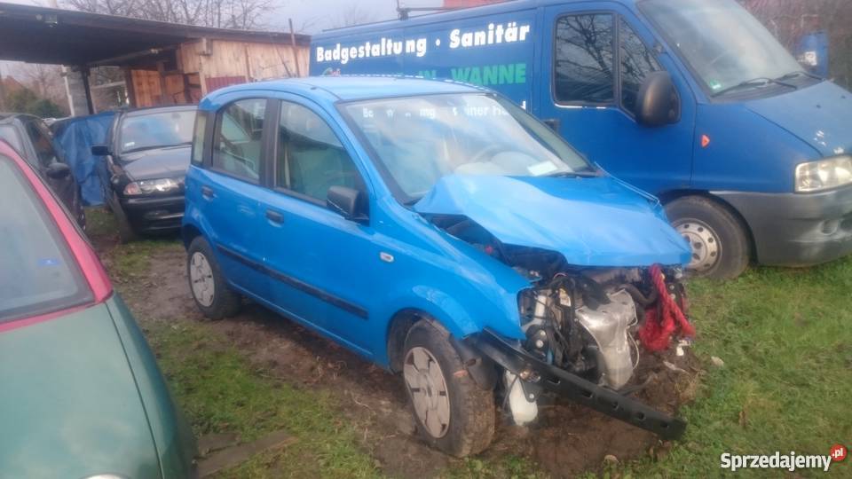 fiat panda na czesci 2005 clima elktryka abs 12 sprzedam
