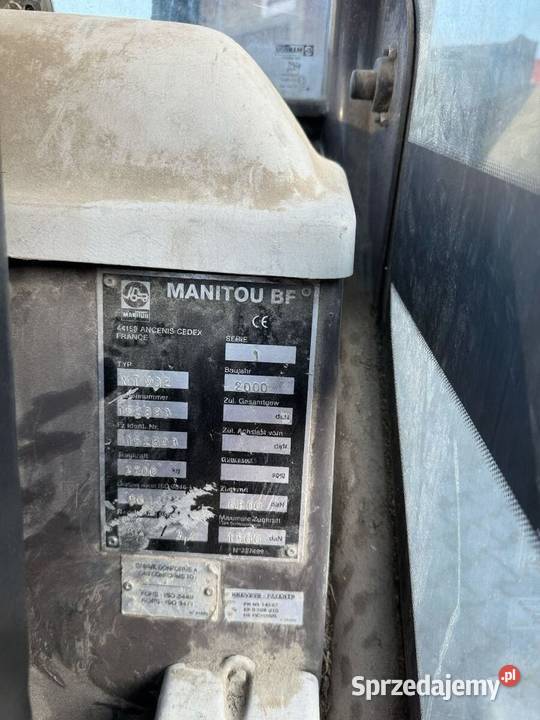 Ładowarka rolnicza Manitou MT932 lubelskie Łomazy sprzedam